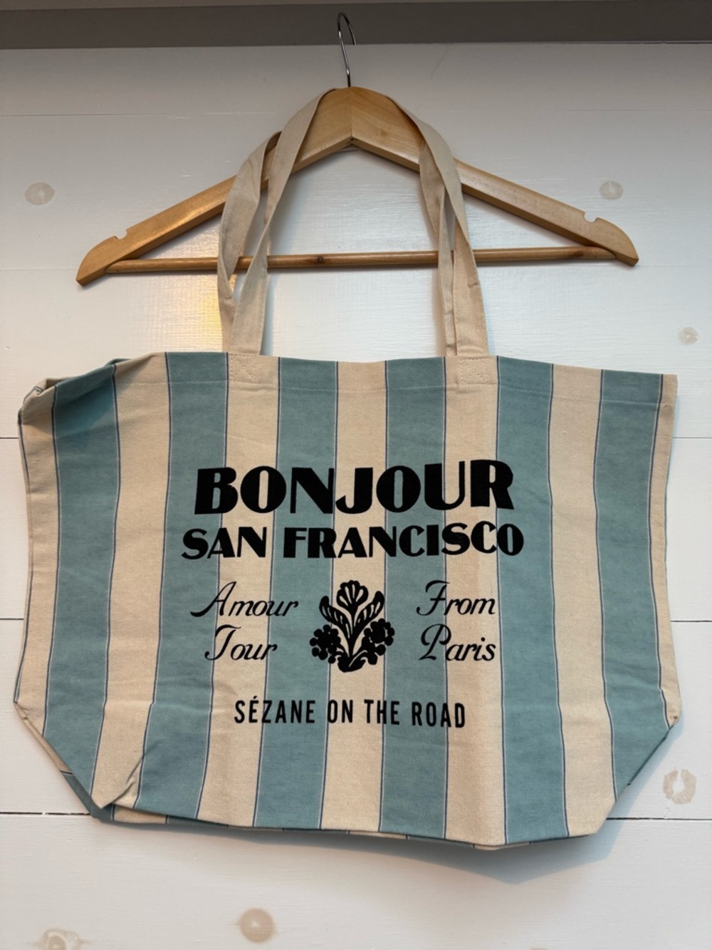 Sezane Bonjour San Francisco Tote